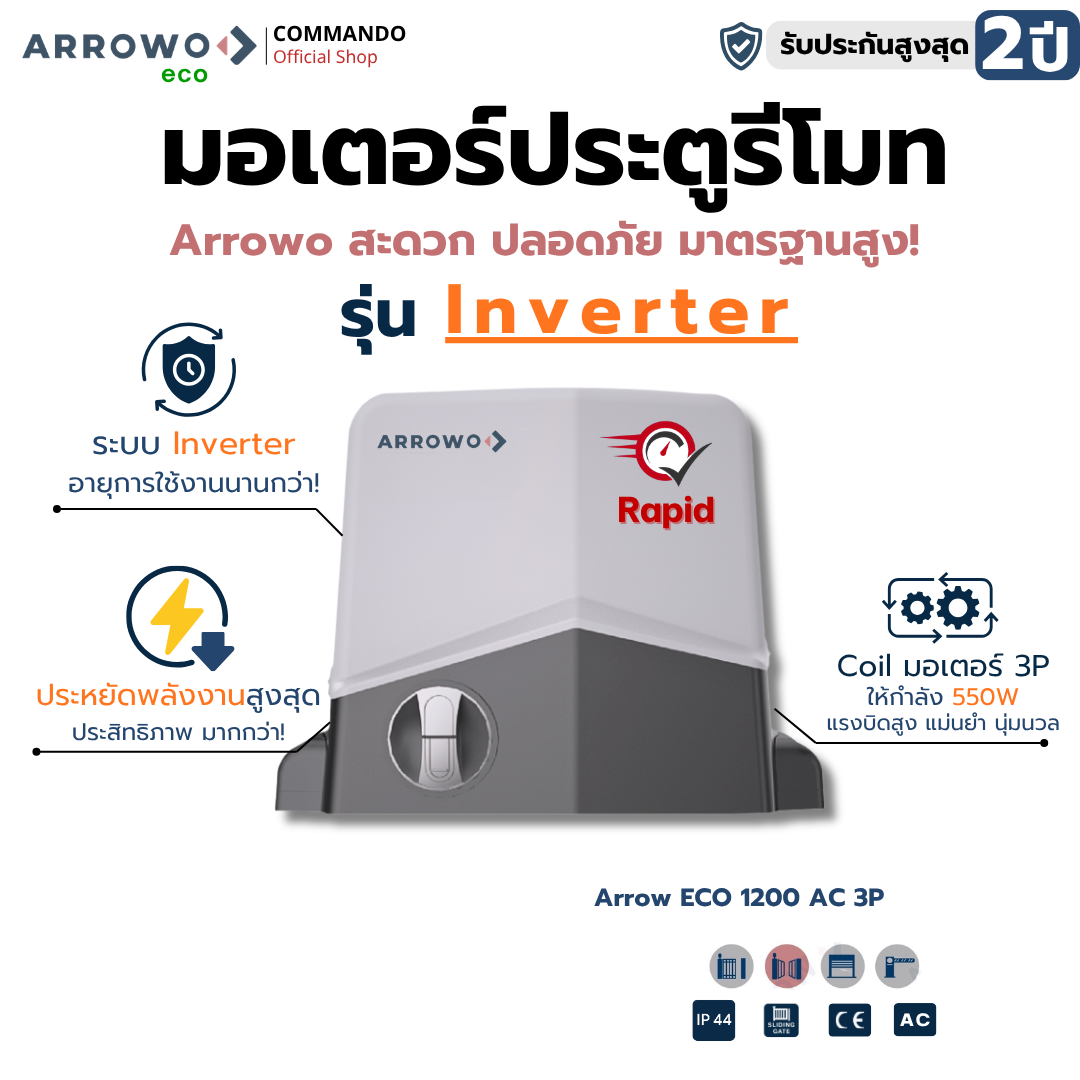 ARG-1000AC 3P (ความเร็ว 12ม./นาที)(550 วัตต์)