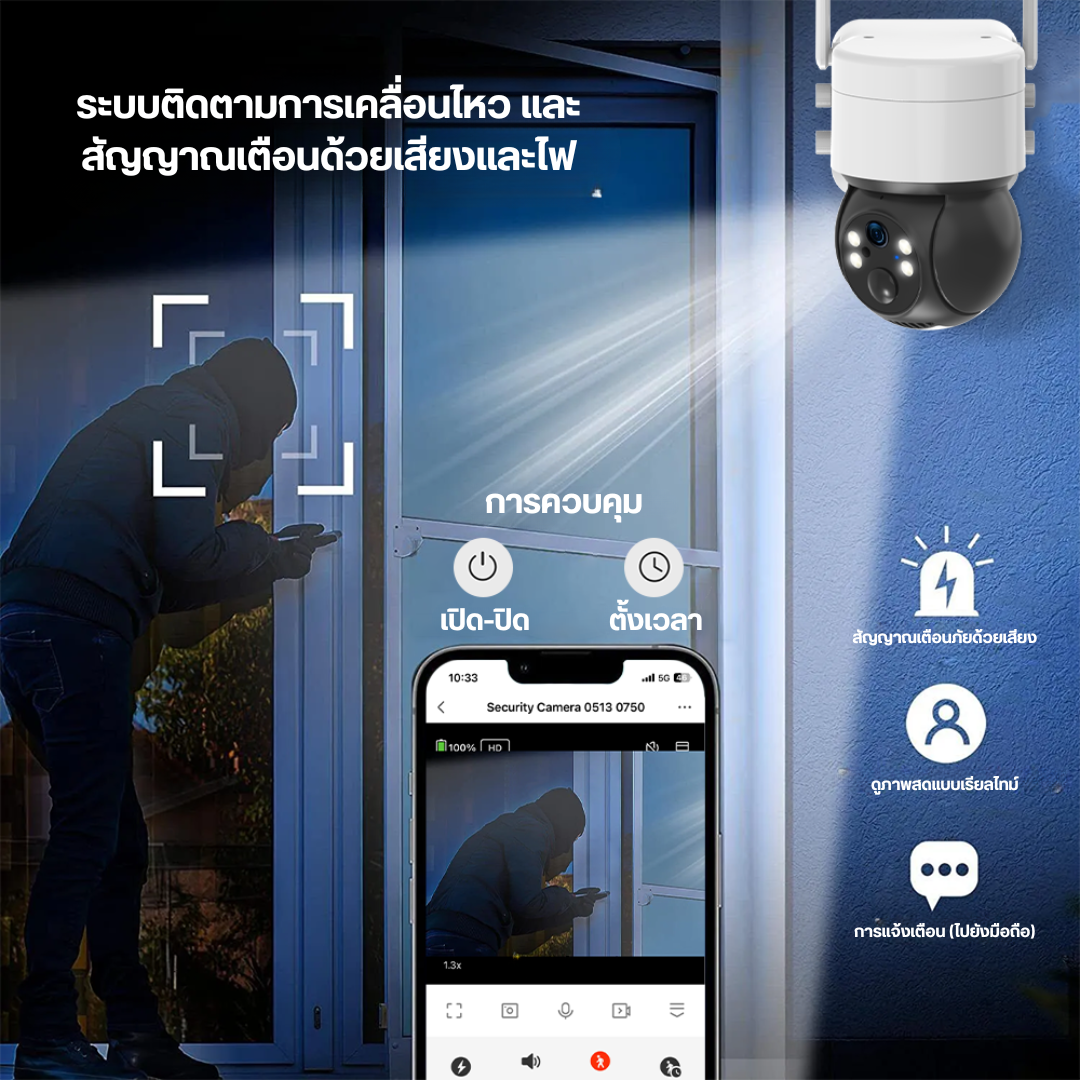 กล้อง Solar CDA-BC10T Solar รูปที่ 3